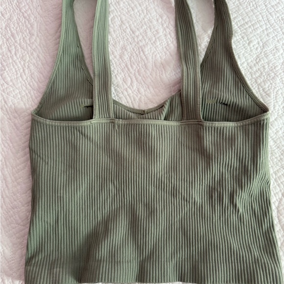 Altar'd State Sage Ribbed Tank Top - Picture 2 of 3